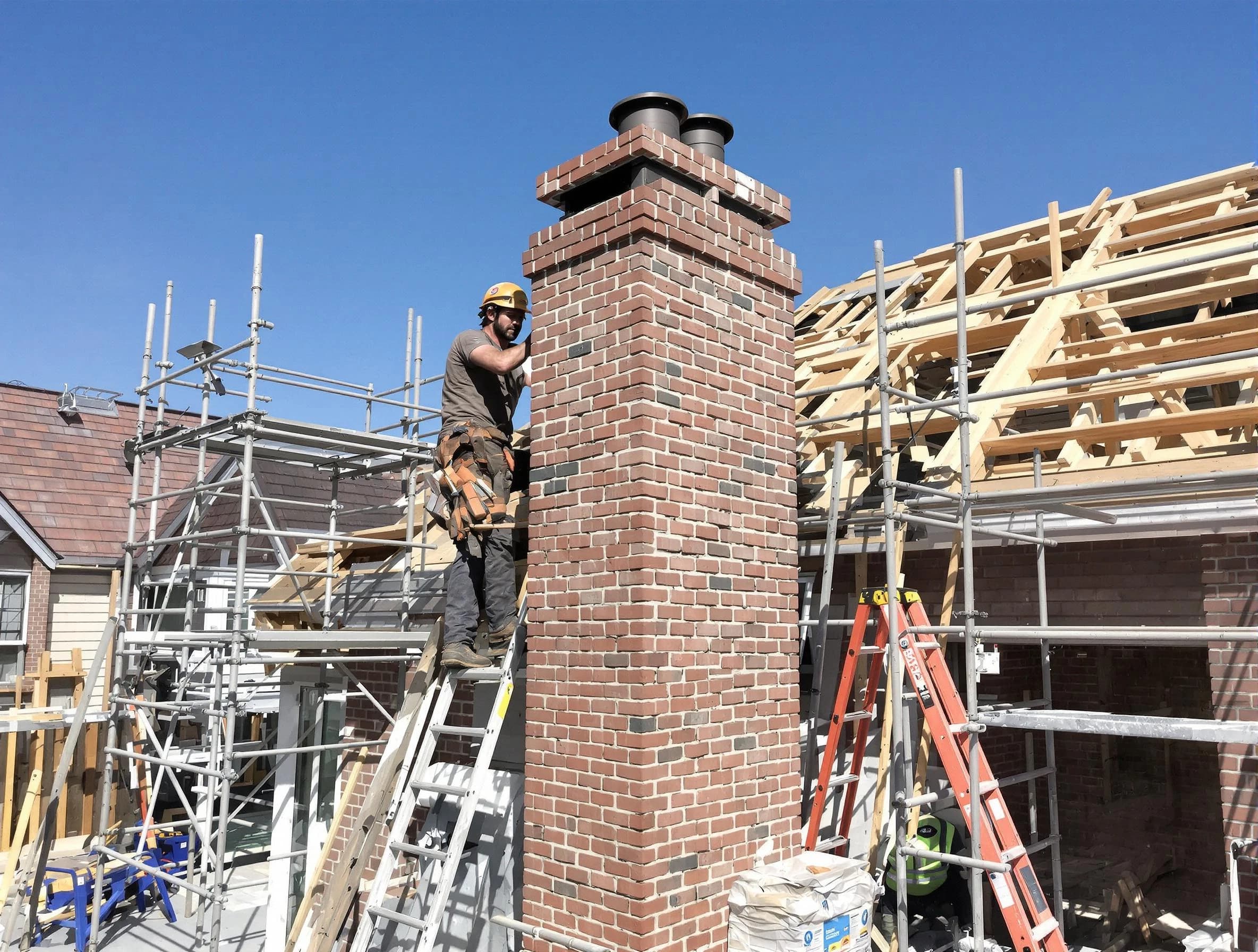 New chimney installation completed by Malden Chimney Sweep in Malden, MA