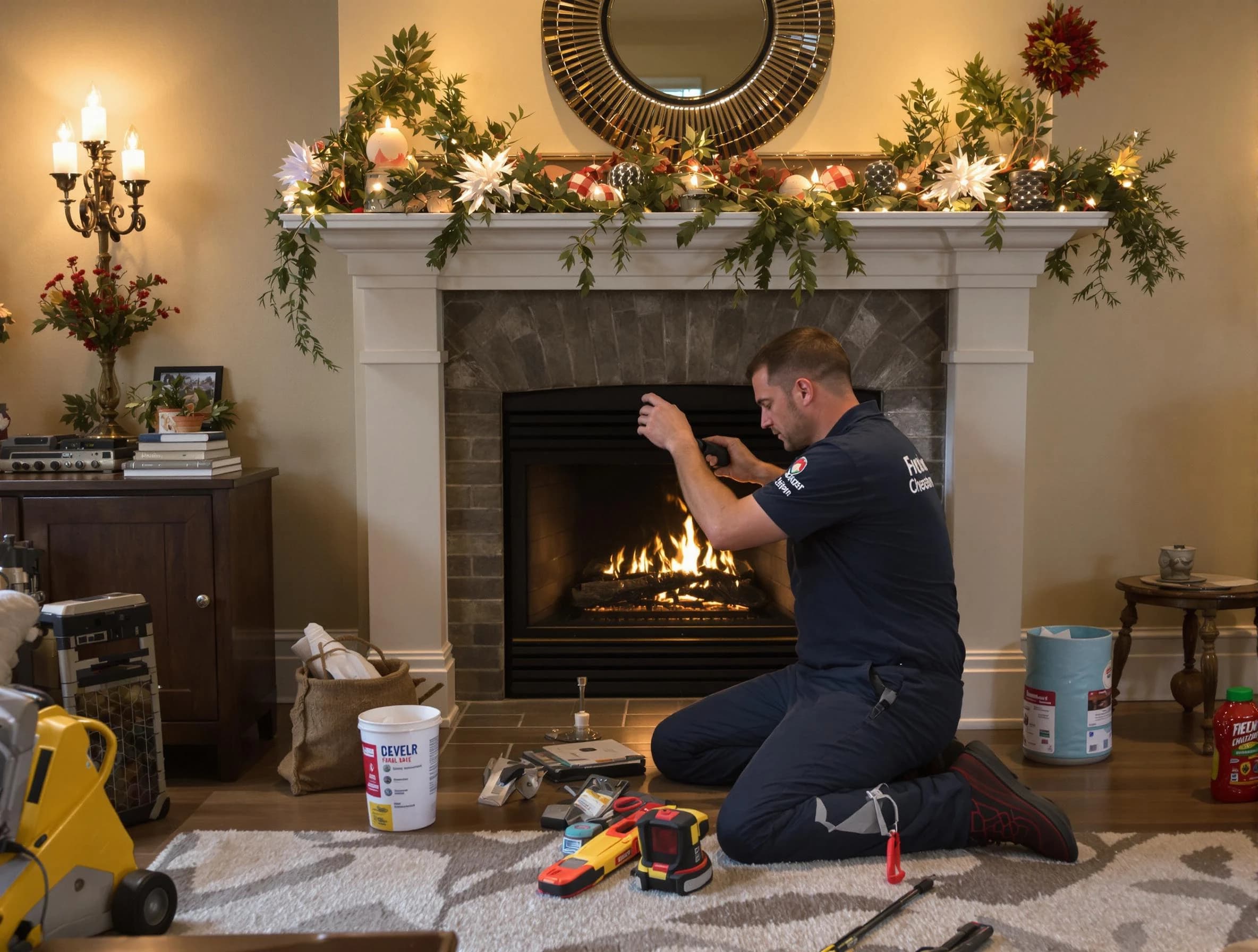 Malden Chimney Sweep offering fireplace maintenance services in Malden, MA