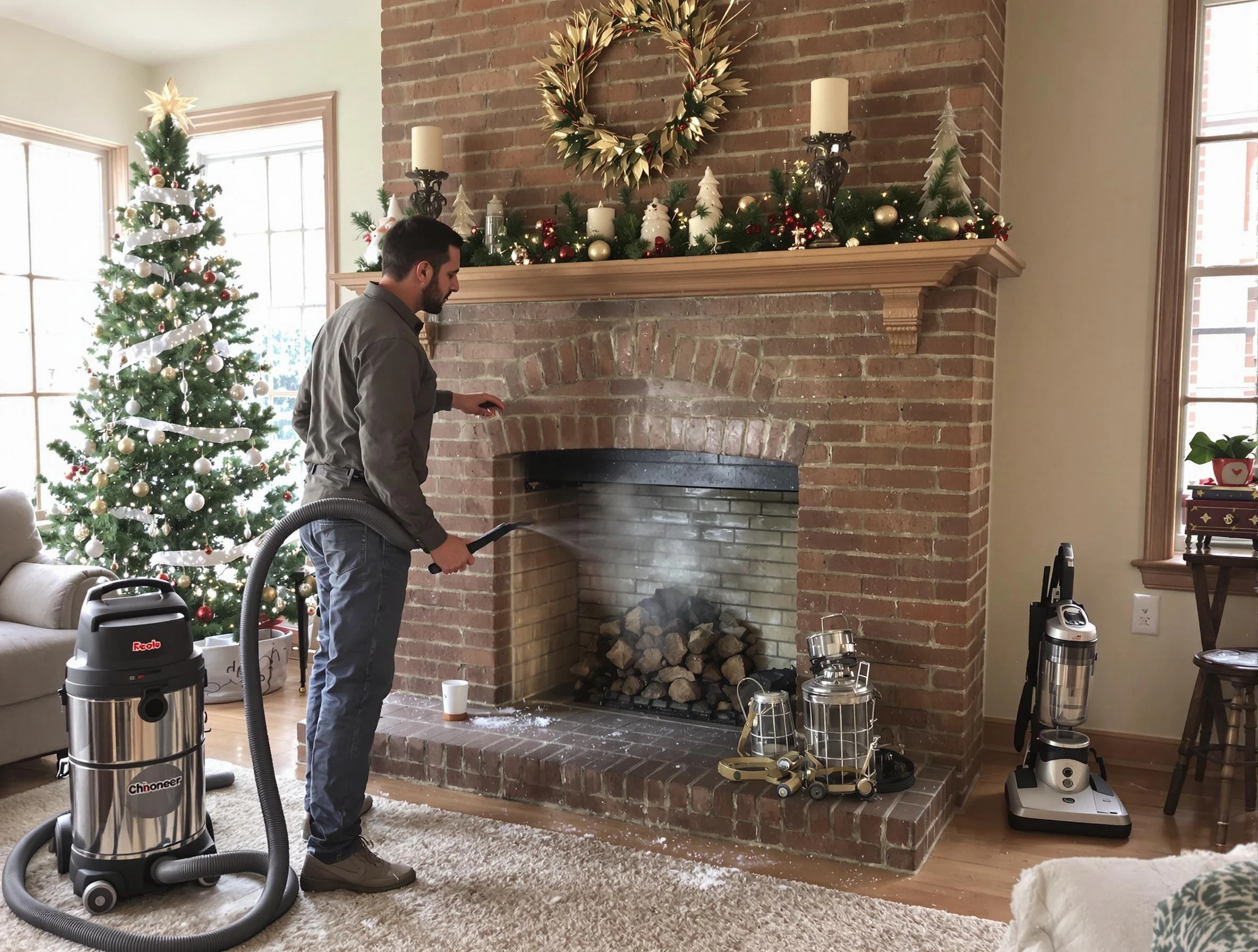 Fireplace Cleaning in Malden