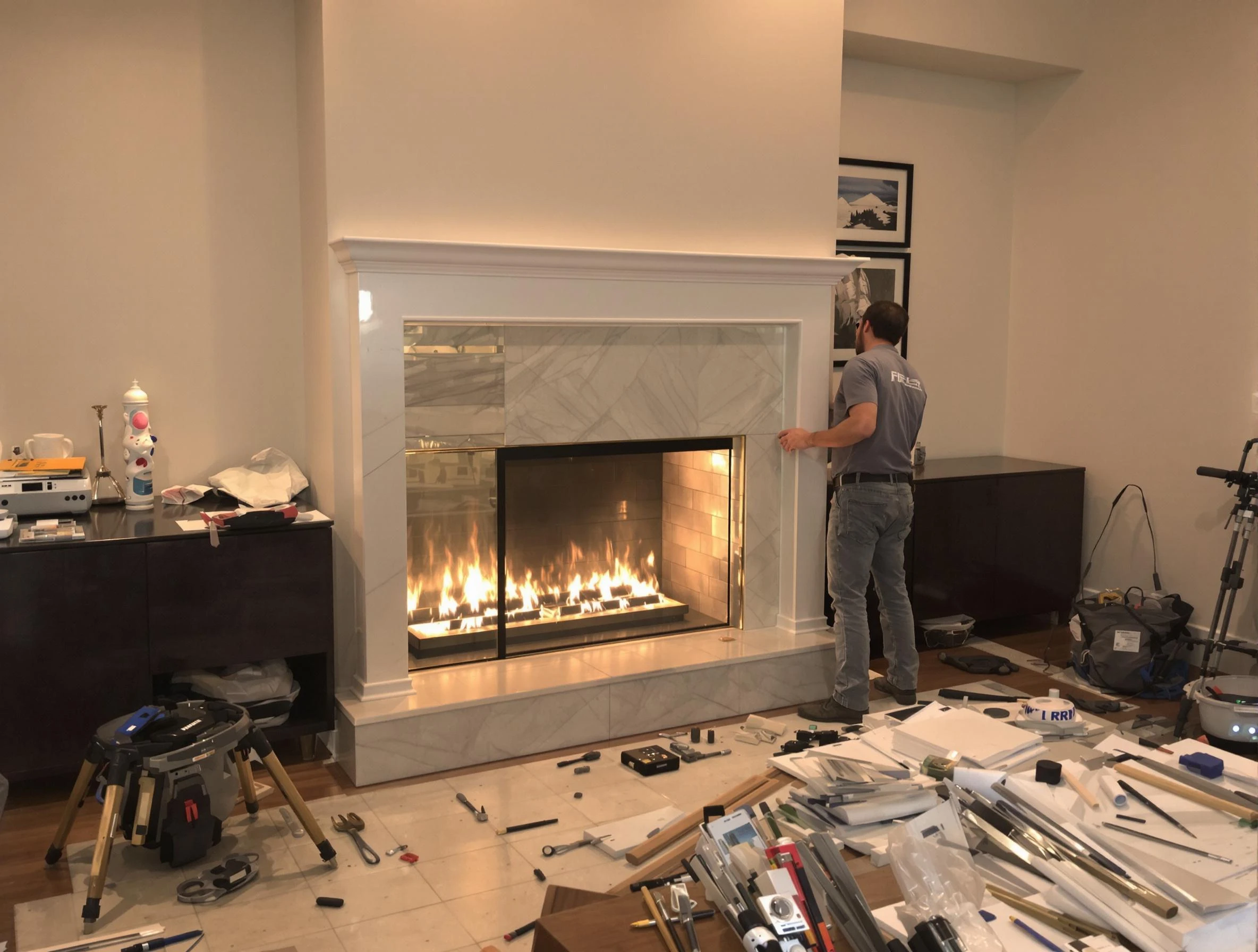 Fireplace Installation in Malden